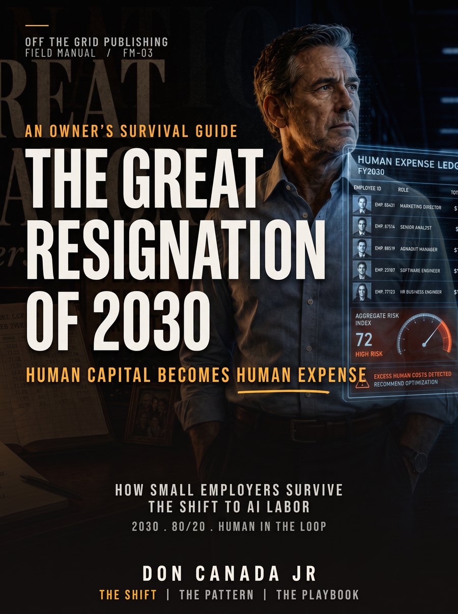 The Great Resignation of 2030 cover