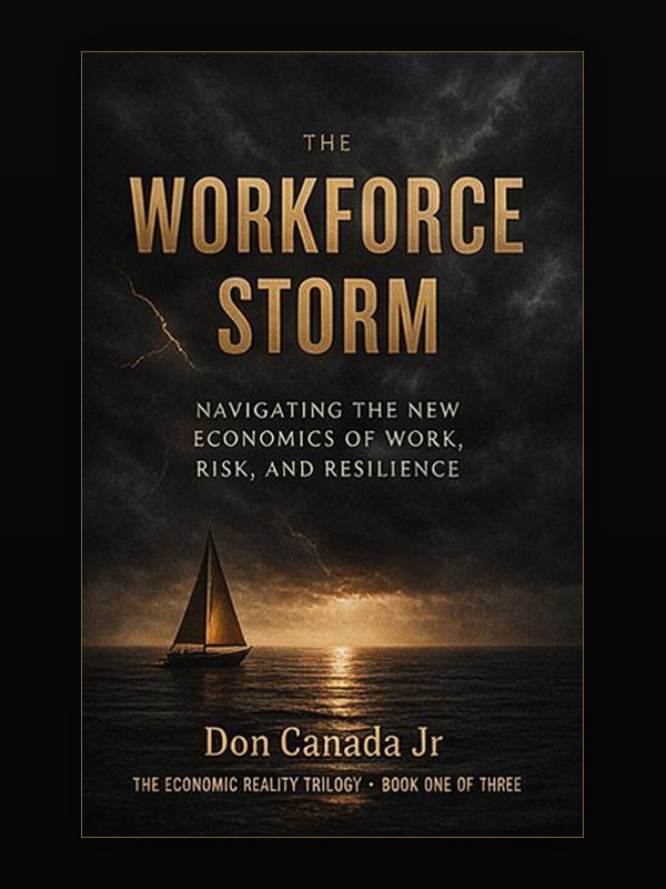 The Workforce Storm by Don Canada Jr — The Economic Reality Trilogy, Book One of Three — cover